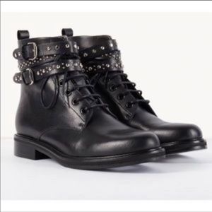 Maje leather boots